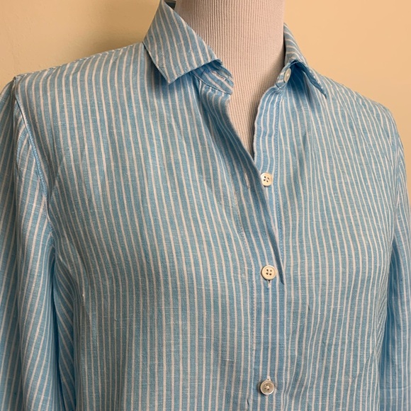 J. Jill Linen Shirt. Size XS - Picture 8 of 14